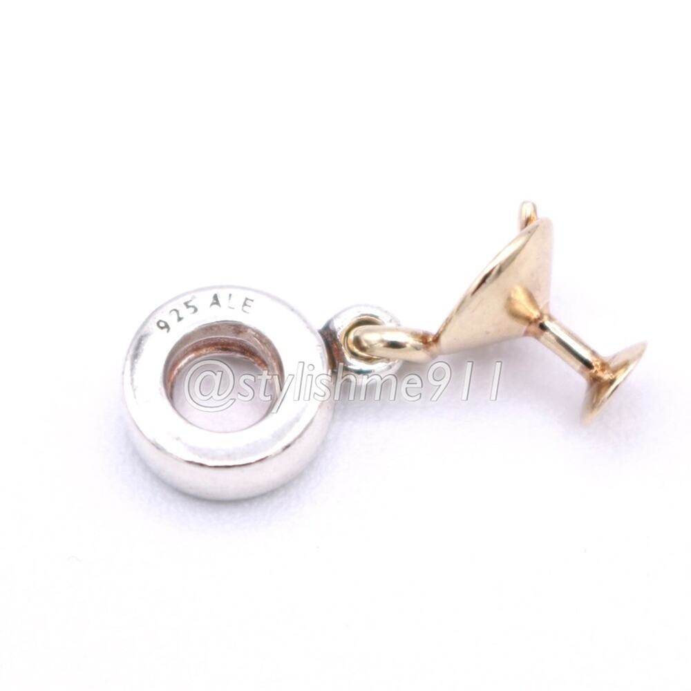 Authentic Pandora Retired Cocktail Dangle - 790527GR - Picture 10 of 13